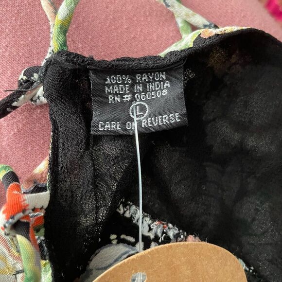 Vintage Rouge Floral Midi Dress - Picture 7 of 8